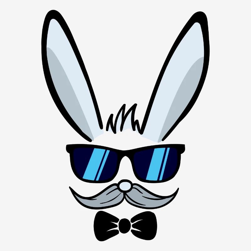He | Easter Face Easter Bunnies Happy Easter