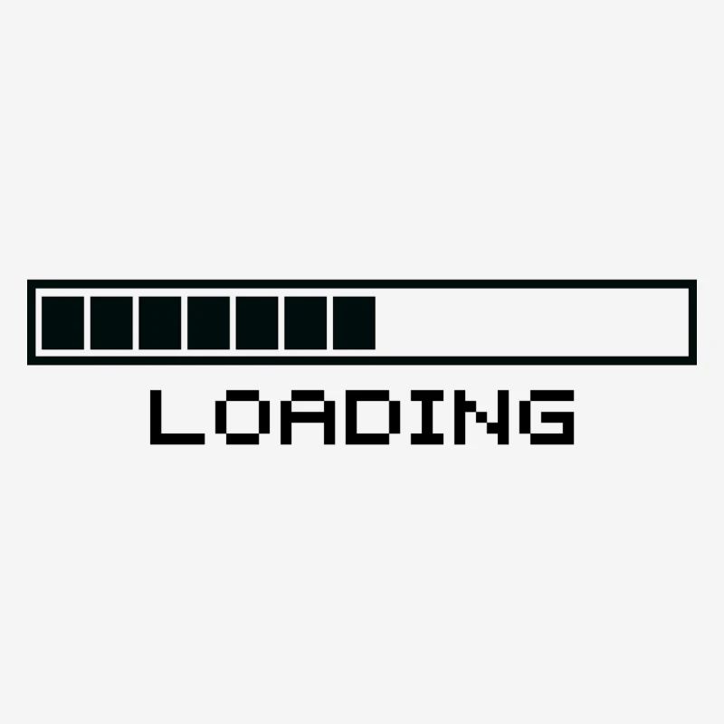 nerd gamer loading bar handy progress bar