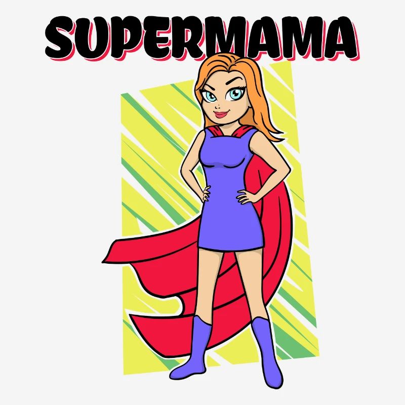 Supermama Beste Mutter Muttertag Statement Mama
