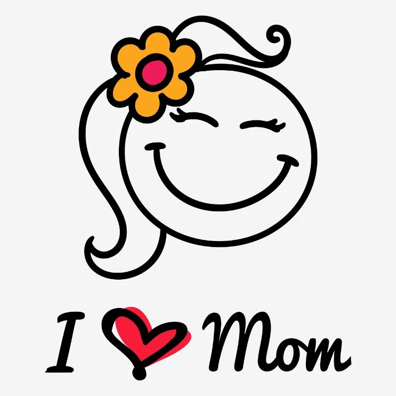 Ich Liebe Mama Herz Mutter Mutter Muttertag Spruch