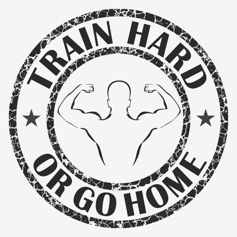 Trainiere hart oder geh nach Hause