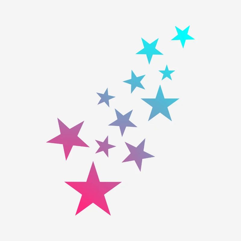 Star symbol asterisk pattern