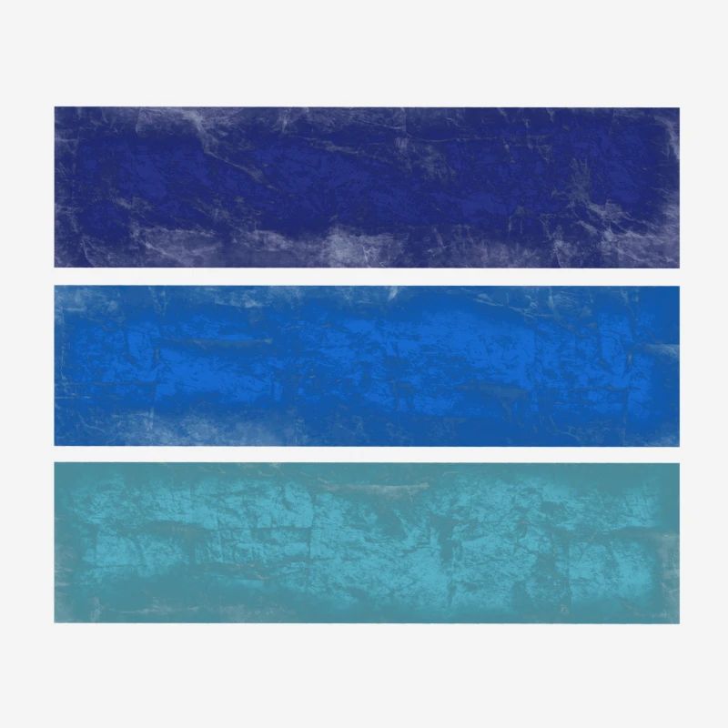 Rectangles bleus