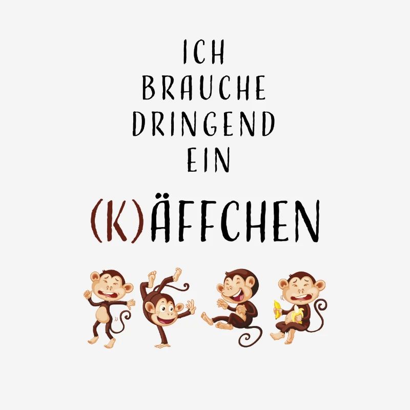 Ich brauche dringend ein (K)Äffchen - Geschenkidee