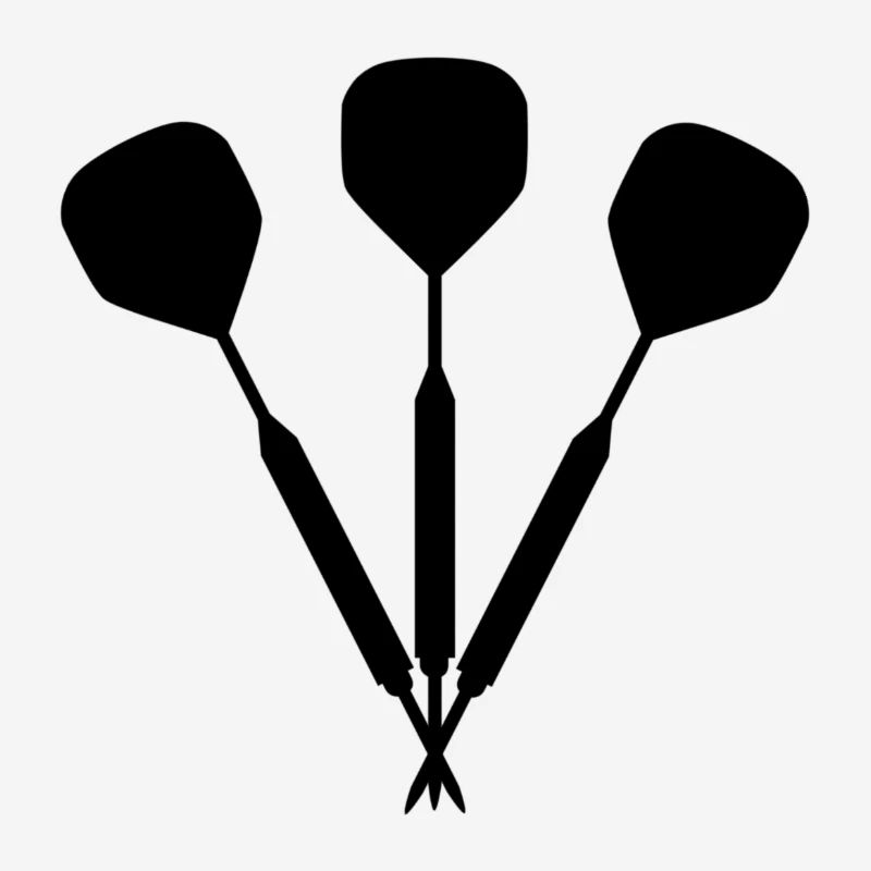 Fléchettes Logo - 3 flèches