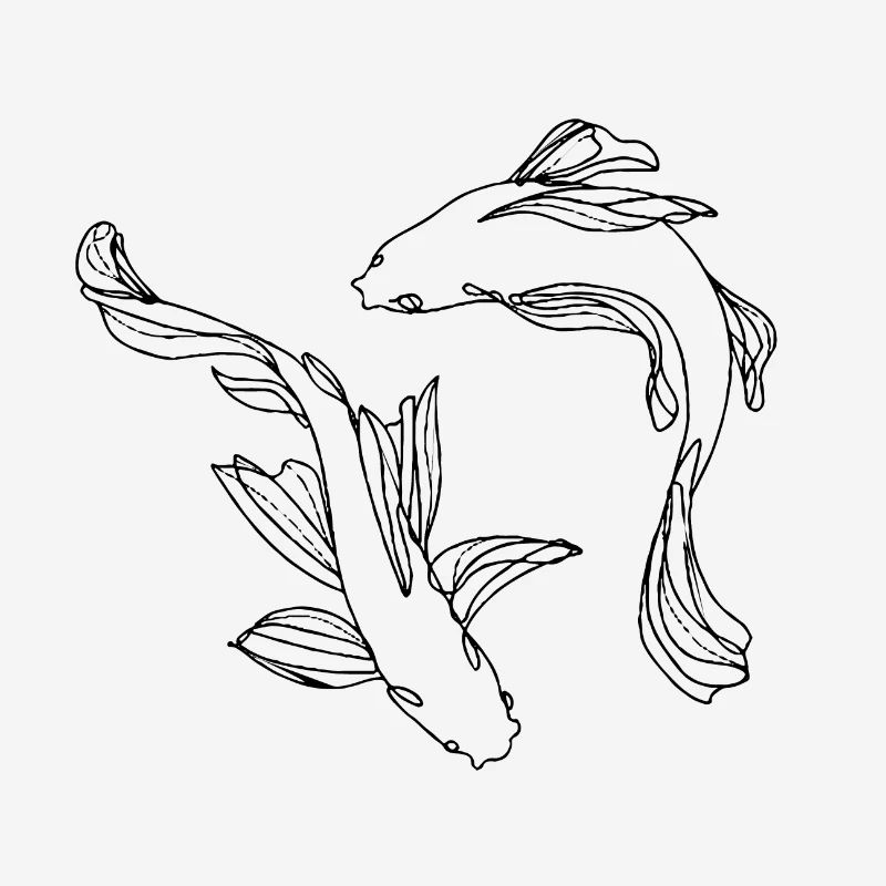 Ying Yang Fish