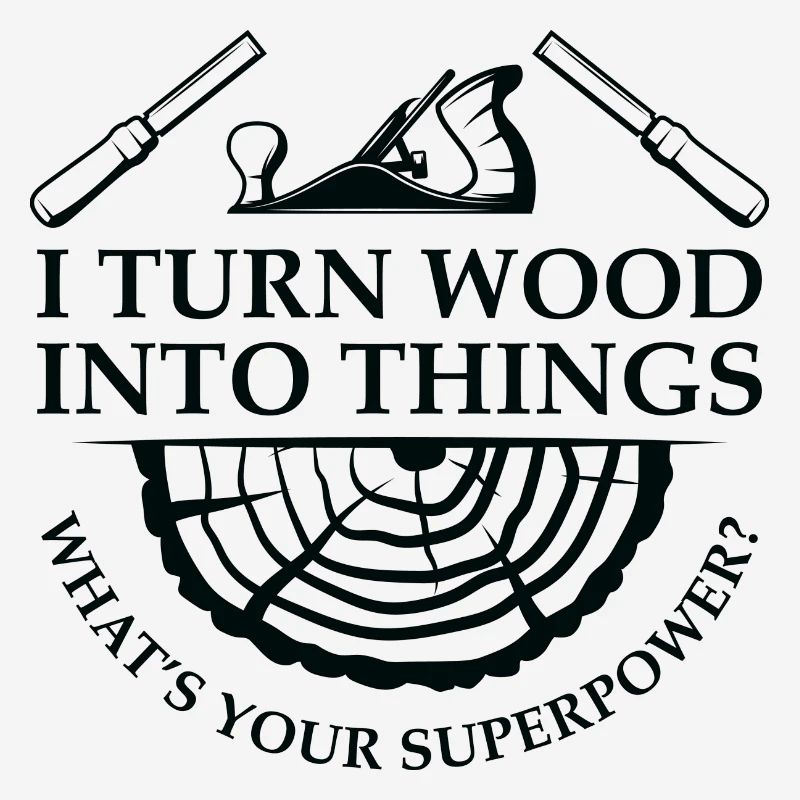 Je transforme le bois en objets