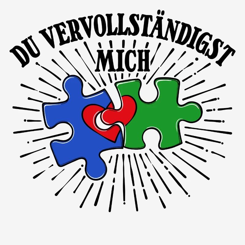 Romantisch Valentinstag Herz Statement