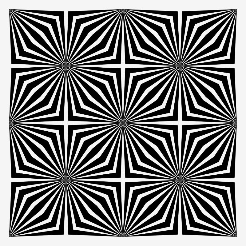 Optical Illusion Pattern Shapes Geometry Gift