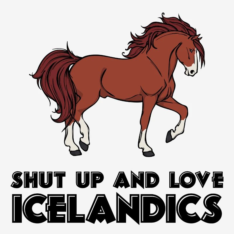 Cool Islandpferde Statement Pferdeliebe Isländer