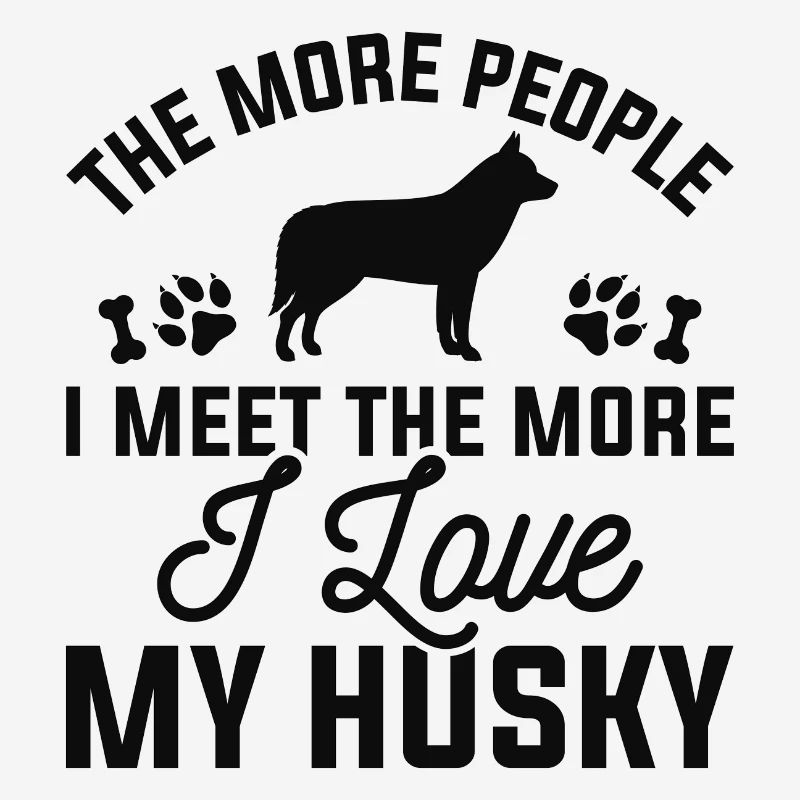 J'aime mon Husky