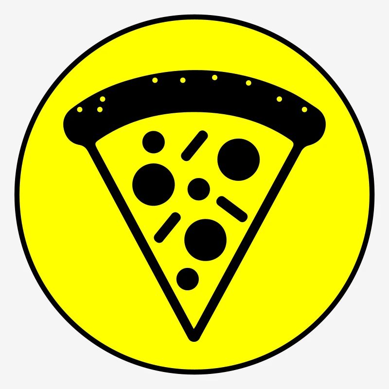 Pizza Icon Kreis