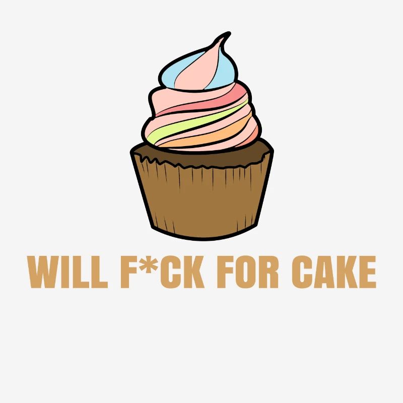 Cake Humorous Candy Statement Cupcake