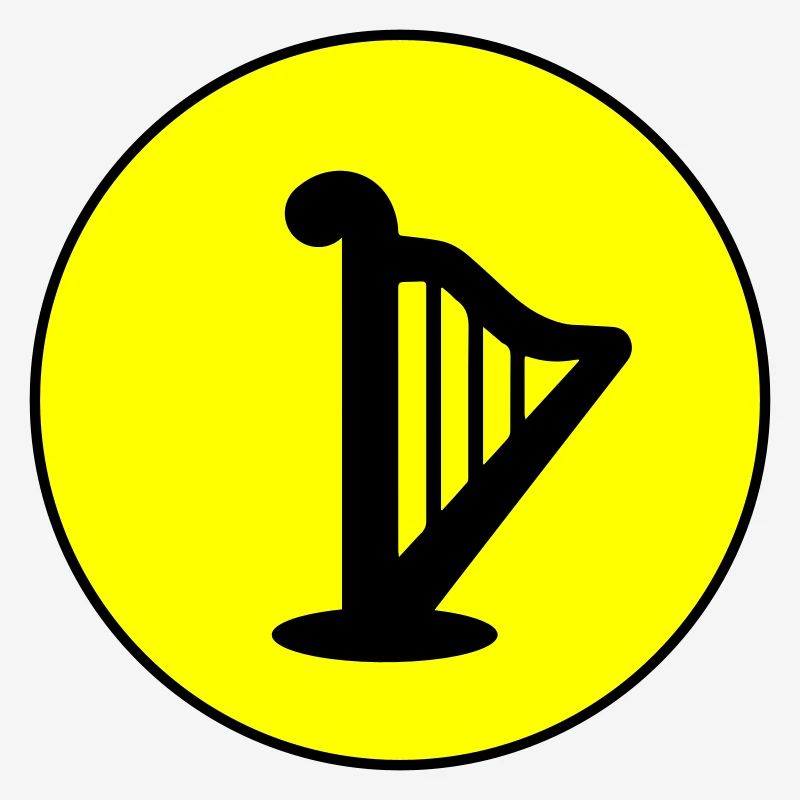 Symbole de la harpe