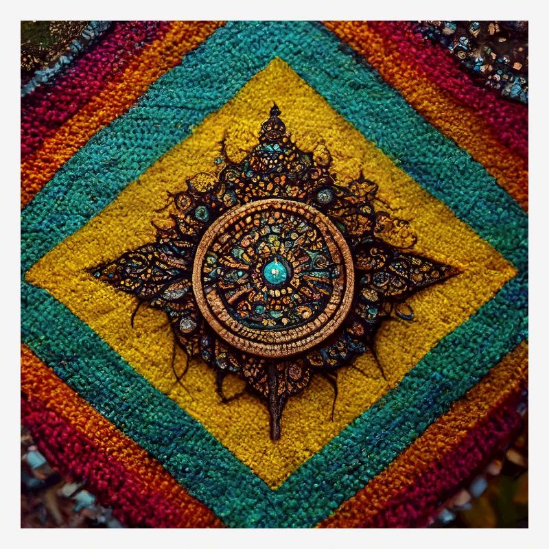 Boho Mandala Abstract
