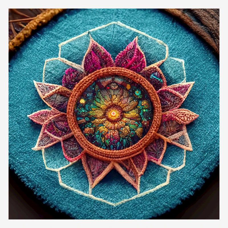 Boho Mandala Abstract