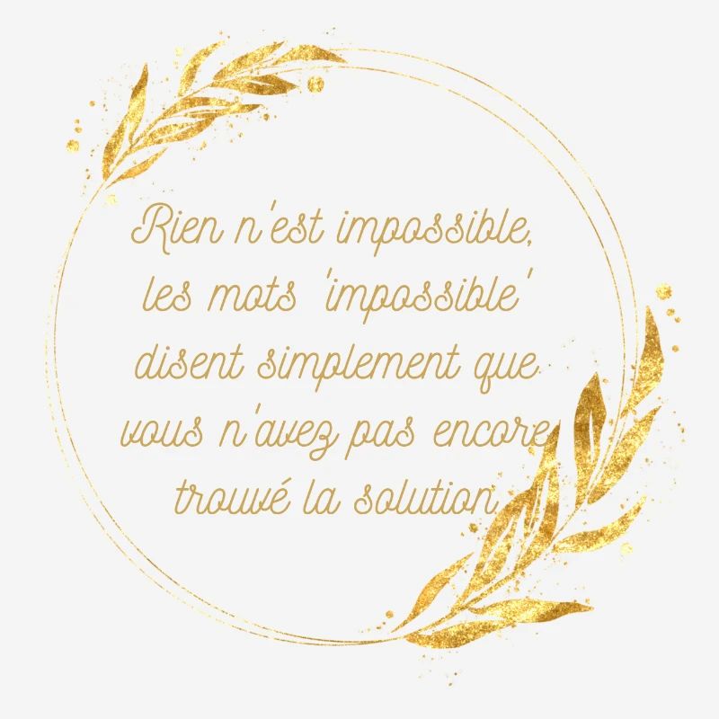 Impossible n'est pas Solution