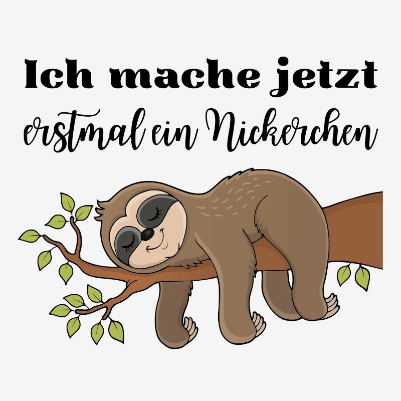 Ich mache jetzt erstmal ein Nickerchen