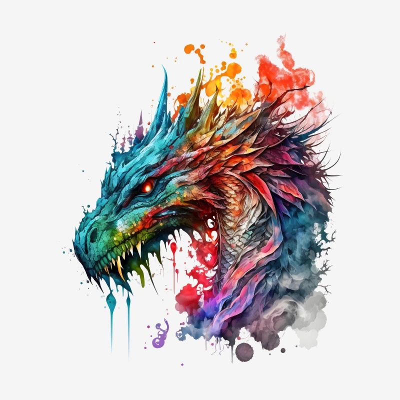 Aquarelle Dragon