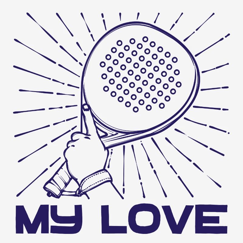 Padel Racket Player Statement Sport Padel