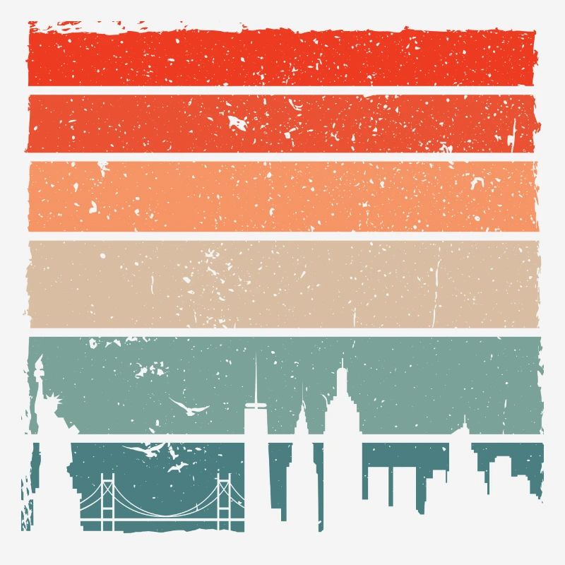 Sunset Skyline Gradient