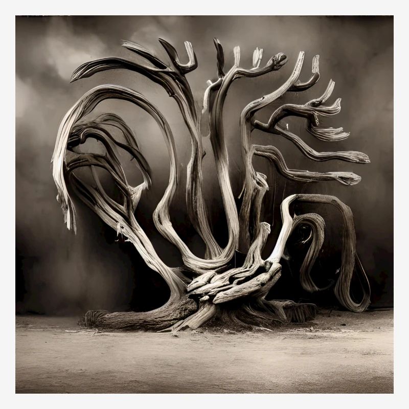 old tree waits for future