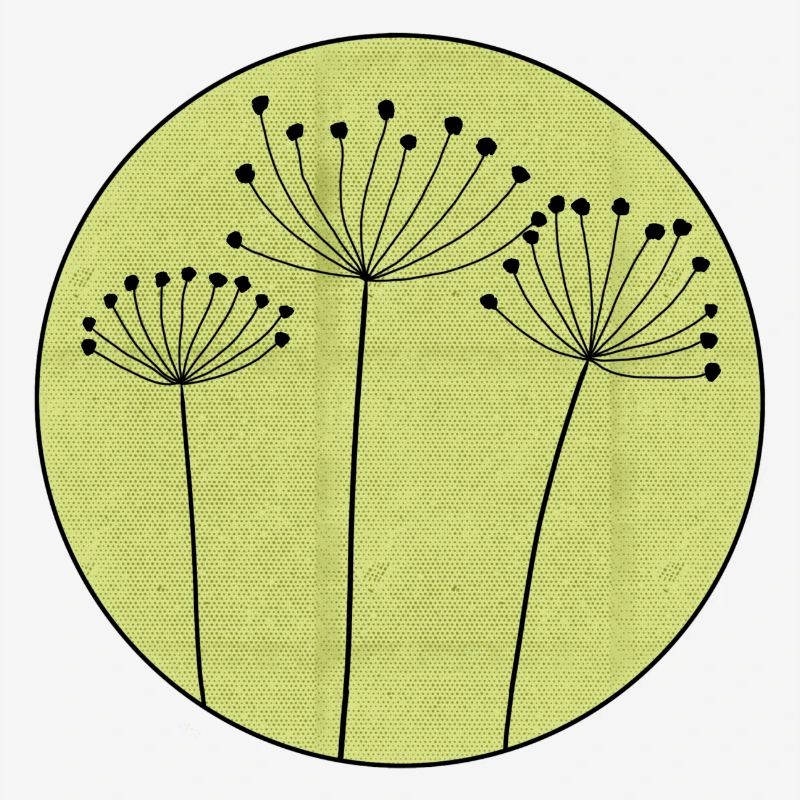 Fleur séchée Minimale