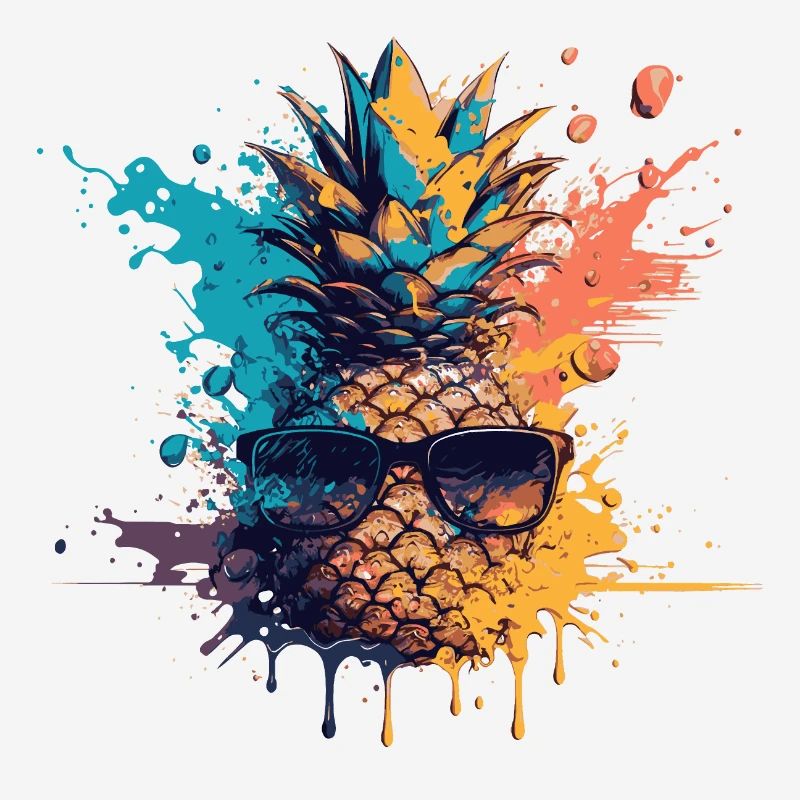 Drôle de fruit d’ananas