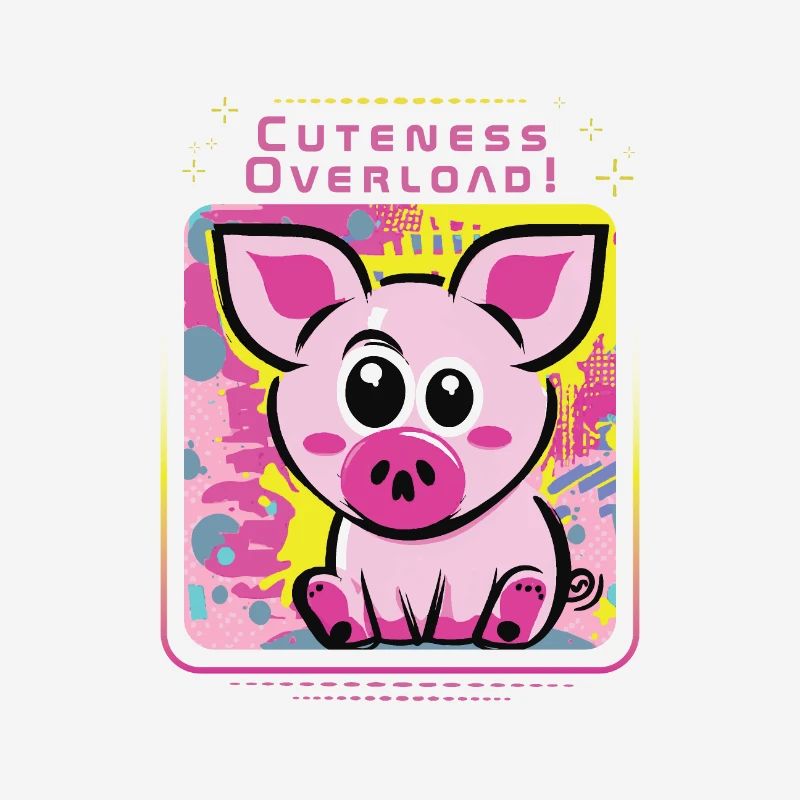 Cochon de boue à libre