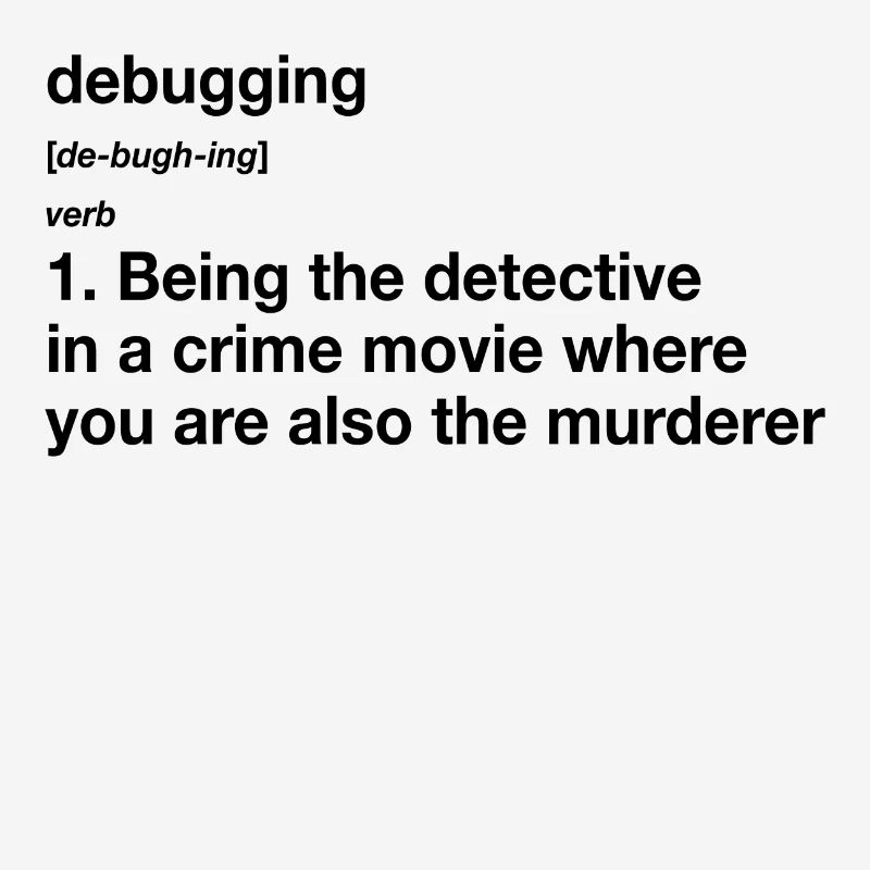 Debugging Definition