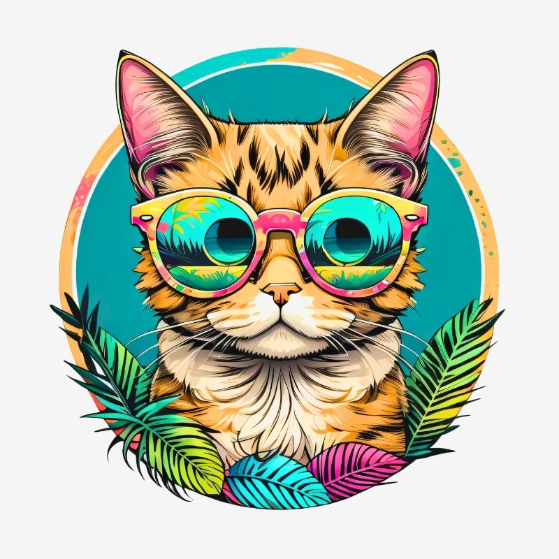 Chat tropical