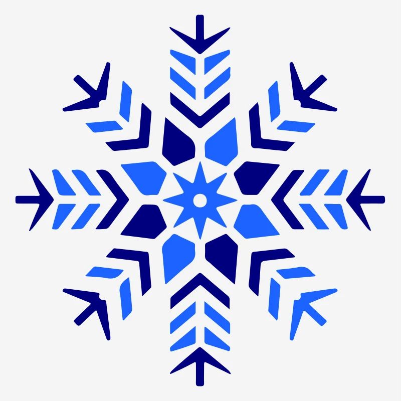 Icône de neige de flocon de neige