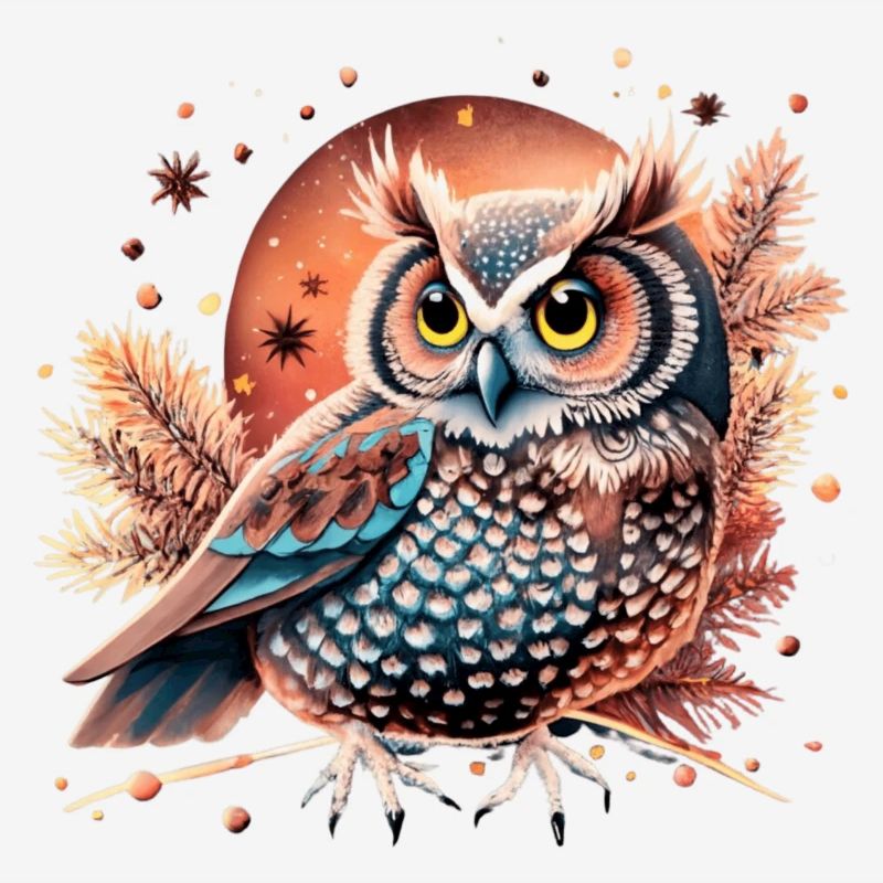 hibou_ chouette mignon