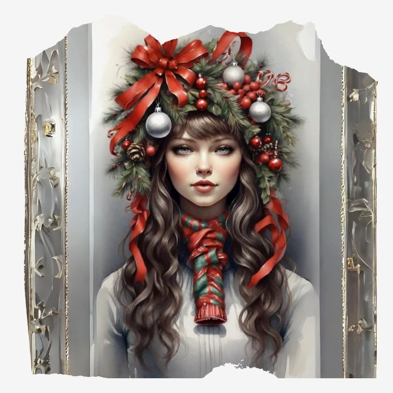 Weihnachtsmann Heiligabend Mitternachtsmesse Weihnachtsbaum Geschenke