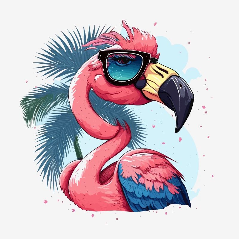 Flamant rose Diva