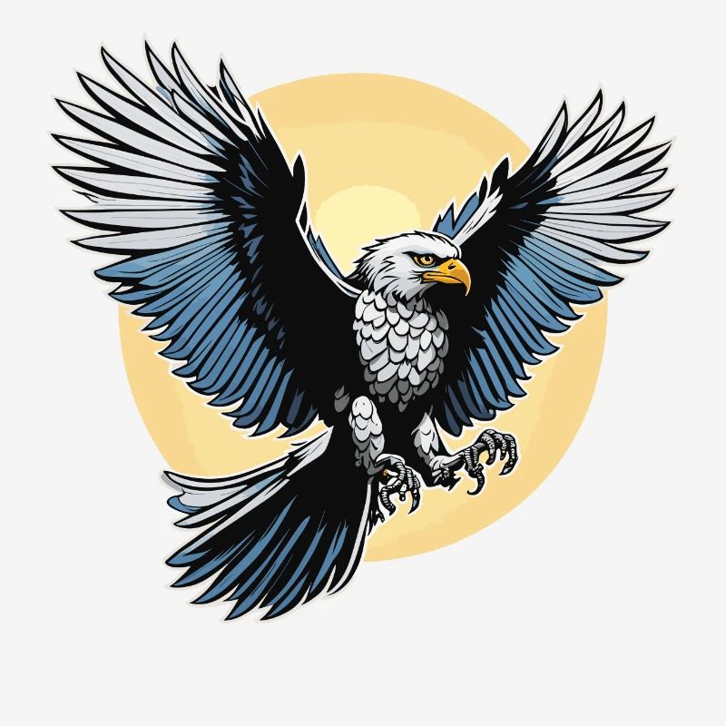Illustration de l’aigle