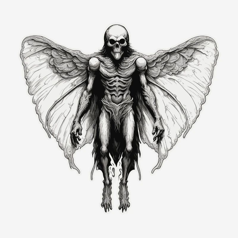 Mothman / Moth / Insect / Mythical Creature / Flutterer