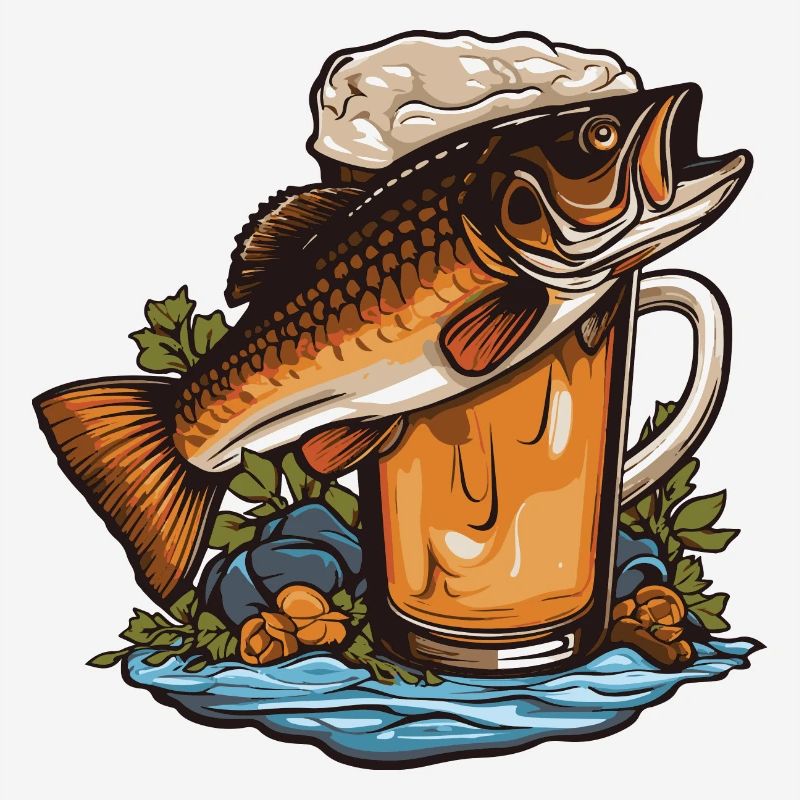 Bière de pêche