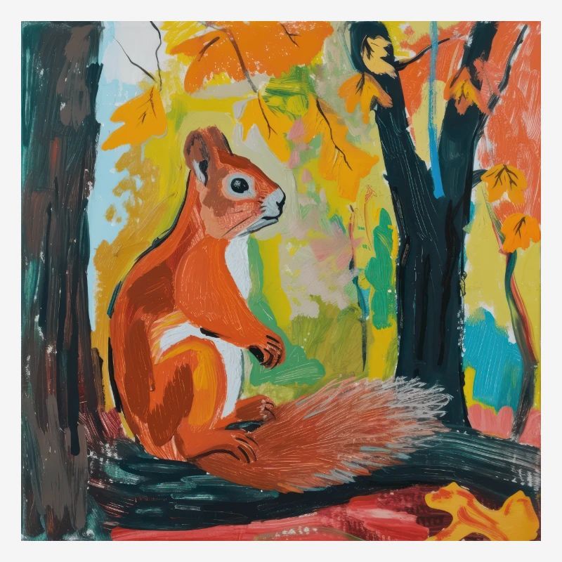 eichhörnchen, bunt, tier, geschenk, geschenkidee