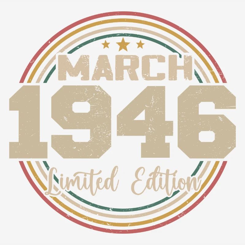 Awesome seit März 1946 Geburtstag 1946 Geschenk
