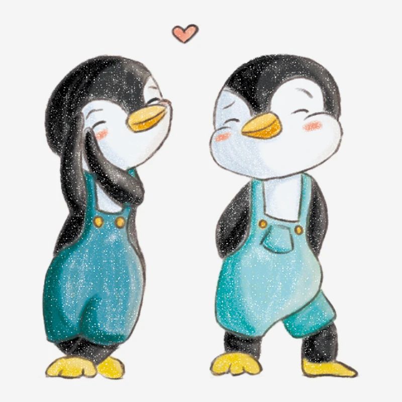 Pingouins amoureux