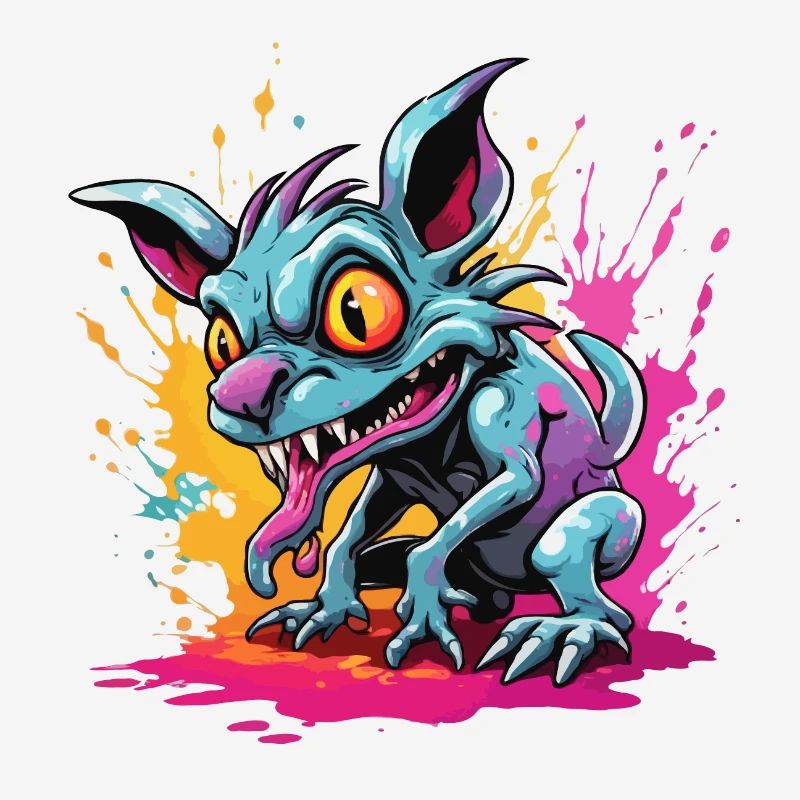 Chupacabra / Sucking Creature / Monster /Spain