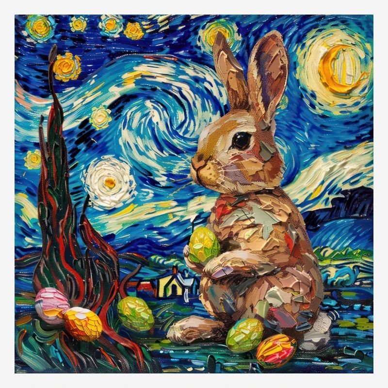lapin de Pâques, Pâques, lapin, joyeuses Pâques, oeufs de Pâques