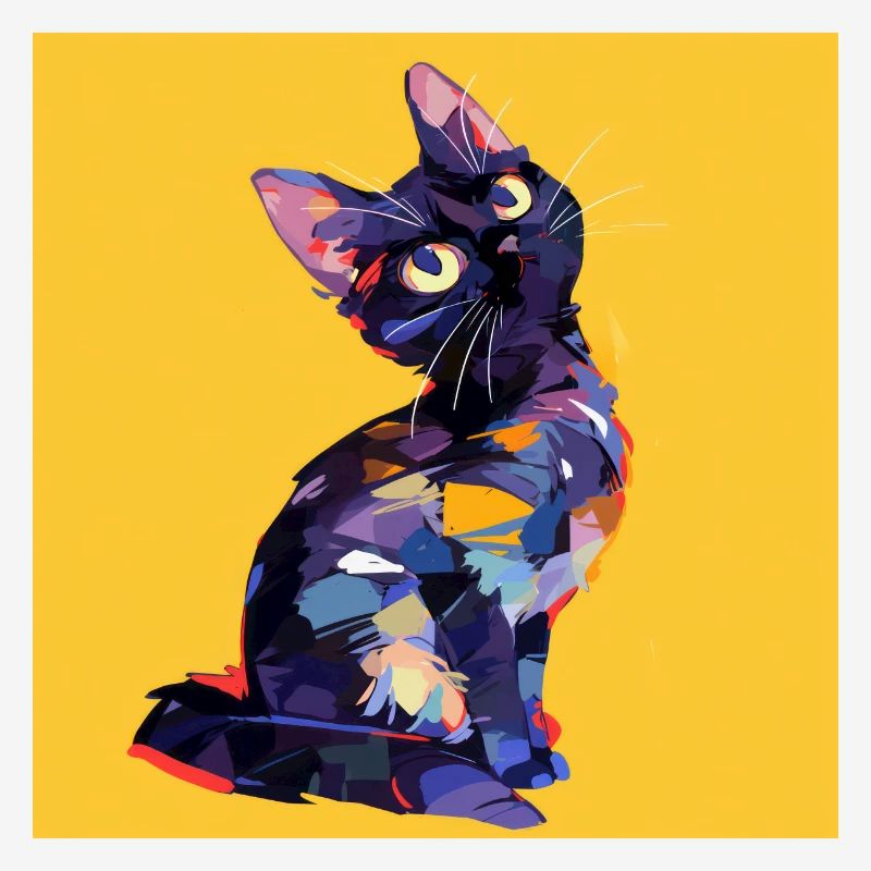 Chat, Motif De Chat