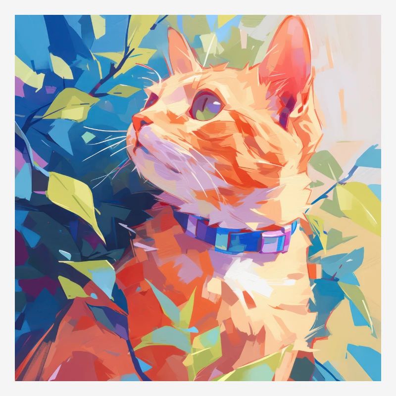 Chat, Motif De Chat