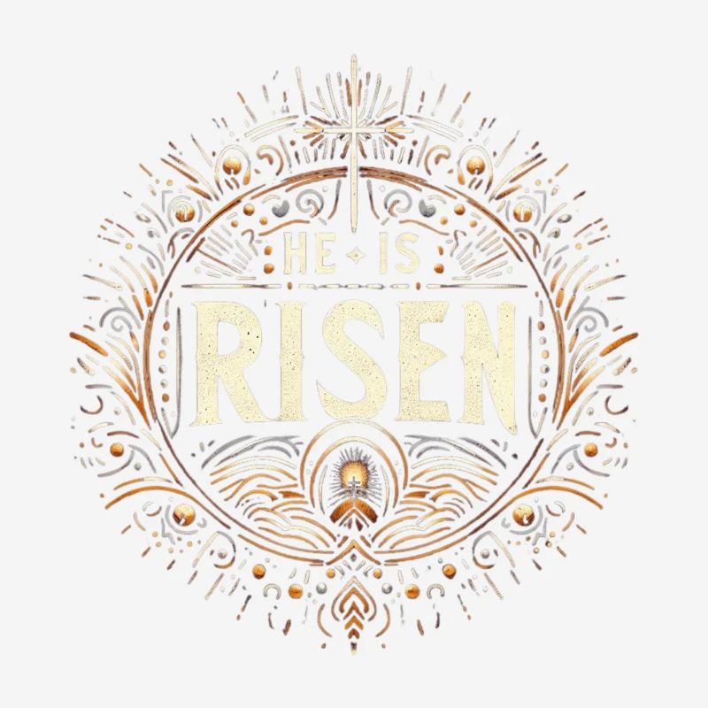 He Is Risen – Easter Ornament