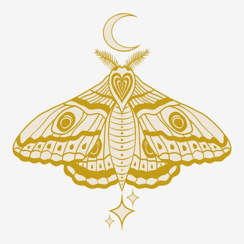 Sorcière Mignon Papillon Céleste