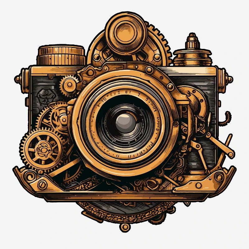 Caméra steampunk
