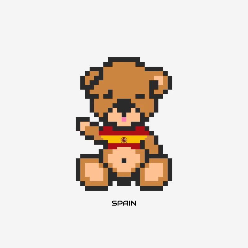 Pixel Bear Spain