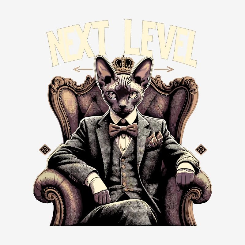 Cornish Rex Suit Next Level Cat Gift